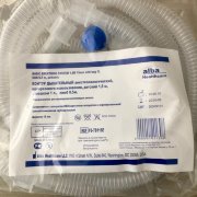 Контур дых. Детский, анестез., 15мм х1,6м; нестер., мешок 1л, лимб 0,5м, арт.FS7B116E, Альба Контур дых. Детский, анестез., 15мм х1,6м; нестер., мешок 1л, лимб 0,5м, арт.FS7B116E, Альба