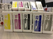 Лезвие #22 стер. №100 Апексмед (Apexmed), нерж. сталь, Нидерланды Лезвие #22 стер. №100 Апексмед (Apexmed), нерж. сталь, Нидерланды