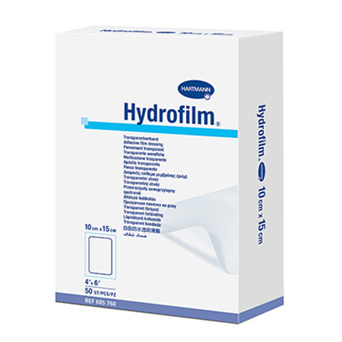 HydroFILM -Повязка пленочная самофиксирующая: 10х15см (упак. 50шт) №1 HydroFILM -Повязка пленочная самофиксирующая: 10х15см (упак. 50шт) №1