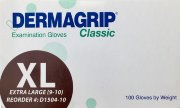 Перчатки н/ст латекс. смотр. текстур.,  р.XL (9-10), неопудр., DERMAGRIP®Classic, 2-кр хлор., 50 пар