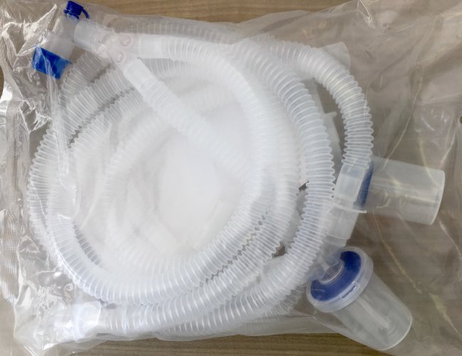 Контур дых. ИВЛ, 15мм х1,5м; Детский, нестер., 2 влагосб., лимб 0,75м, арт.FS75115E, Альба Контур дых. ИВЛ, 15мм х1,5м; Детский, нестер., 2 влагосб., лимб 0,75м, арт.FS75115E, Альба