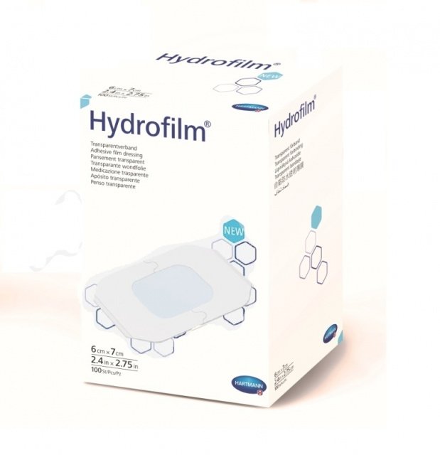 HydroFILM -Повязка пленочная самофиксирующая: 6х7см (упак. 100 шт) №1