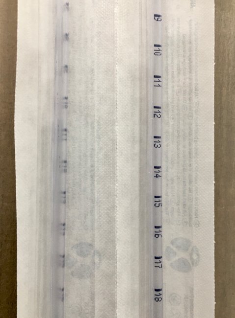 Катетер аспирационный CH12 х50см с РКП Вакон, d=4.0 мм, белый, Unomedical