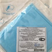 Простыня стер. 1400 х700 мм хир. одноразовая пл.25 г/м2, ГЕКСА