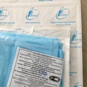 Простыня стер. 1400 х700 мм хир. одноразовая пл.42 г/м2, ГЕКСА