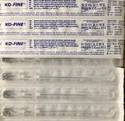 Игла 27G (0,4х88мм) KD-fine тип Квинке для спин. анестезии с ИГЛОЙ-проводником 22G, СЕРЫЙ, КДМ Игла 27G (0,4х88мм) KD-fine тип Квинке для спин. анестезии с ИГЛОЙ-проводником 22G, СЕРЫЙ, КДМ
