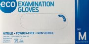 Перчатки Нитриловые р.M (7.5), смотр. неопудр. текстур. ECO Nitrile, №200 (100пар), синие, Австрия
